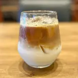 アイスカフェラテ（factory cafe NEYA）