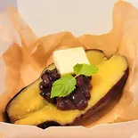 創作焼き芋【あんバター】 Bitesize baked Sweet potato with red-bean paste＆butter（芋や。むかい 新深江店）