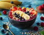 イチゴアサイーボウル  グランデサイズ  strawberry acai bowl grande size（Hawaiiアサイーボウル 栄養満点 fruit acai bowl 高田馬場店）