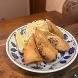 ラフテー春巻き(まるおき)