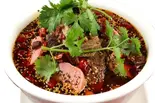 血豆腐、ハチノス、イカの四川風煮込（三九厨房 大森店）