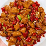 マーラー ピリ辛豚の腸 味付け豚ホルモン 麻辣肥腸 pork intestine（金星 ヴィーナス ビューティアサイーフルーツボウル Venus beauty Acai fruit-bowl 北千住店）