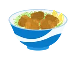 鶏唐揚げ丼（いろは）