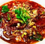 牛肉の激辛煮込み（馮記 西安刀削麺酒楼）