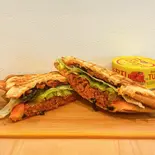 旨辛・韓国ツナホットサンド（昼こじ【缶deサンド】）
