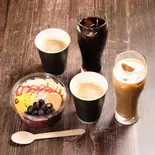 アサイーボウルドリンクセット(コーヒーorカフェオレ)（WHO ARE YOU！？）
