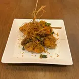 gà chiên muối sả 鶏肉の塩とレモングラス揚げ（ベトナム料理カキフォートルクアン）