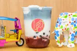 (COLD)バタフライピー＆レモングラスのミルクティー (タピオカふつう入)（TOKYO No.1 茶房(トウキョウナンバーワンサボウ)）