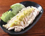 蒸し鶏のネギソースかけ（中華居酒家 慶錦閣 大森町店）
