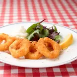 サクサク♪イカフライ【ケイジャン・カラマリ】（FAMILY DINER shrimp house）