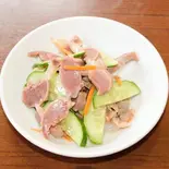 砂肝とキュウリの和え物 Marinated Gizzards ＆ Cucumber（中華料理 味遊）
