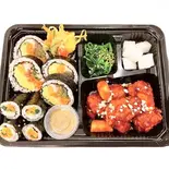 ヤンニョムチキン＆キンパ盛り合わせ 弁当（麻薬キンパ）