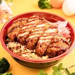 ソースカツ丼 Pork Cutlet Rice Bowl with Sauce（金の羽根たまご）