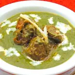 パラクマトンカレー/PALAK MUTTON CURRY（インド料理ラサニ）