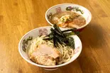 チャーシュー背脂煮干もり中華（背脂煮干中華そば 我武者羅 方南通り店）