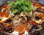 【水煮和牛】和牛とエノキのスパイス煮込み(銀座香菜チャイナGinzaShansaiChina)