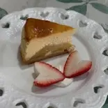 りんごのレアチーズケーキ（Cafe Merry）