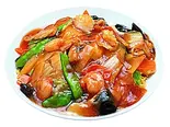 五目焼きそば (硬い麺)（中華料理美山飯店）