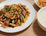 ユーシャンロースセット（王氏食堂）
