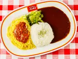 カレーwithミートソース（スパゲッティーのパンチョ島忠ホームズ川崎大師店）