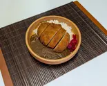 カレーライス(カツ)（笑楽家）