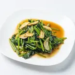 ほうれん草ガーリック炒め Stir-fried spinach with garlic(サンアンドムーンアジアンダイニング 田無店)