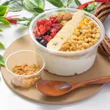 ピーナッツバターのグリークヨーグルト（アサイー＆グリーク モアモア）