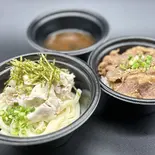 肉つけ讃岐うどんとミニ牛カルビ丼（肉つけうどんと丼ぶりの店 八雲）