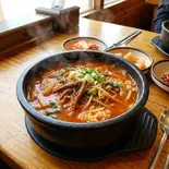 ユッケジャンクッパ（焼肉犀天満橋店）