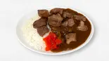 中落ちカルビカレー（喫茶お食事のたけ川）