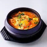 チーズスンドゥブチゲ/Cheese Sundubu Jjigae（韓国チキンとキンパの韓国市場ペゴパ江古田店/Korean Chicken and Kimbap[Korean Market]Pegopa Ekoda）