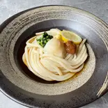 梅おろしぶっかけ讃岐うどん(冷)/Sanuki udon noodles with ume paste and grated radish（讃岐うどん 山田家 東京錦糸町店 SANUKIUDON YAMADAYA TŌKYŌKINSITYŌTEN）