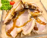叉焼  (自家製ヤキブタ)  5切  simmered pork 5 cut（円山飯店 神戸三宮店）