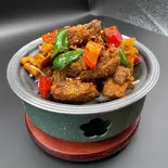 麻辣干し鍋・豚軟骨・単品(小尾羊 薬膳しゃぶしゃぶ 巣鴨店)