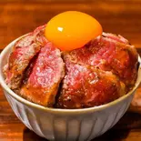 激ウマ!!和牛ステーキ丼(ミートイートアップ吉祥寺店)
