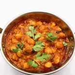 【ヘルシー豆カレー】チャナマサラカレーセット(ナン又はライス付き)ChanaMasalaCurrySet（KABITA Indian Restaurant）