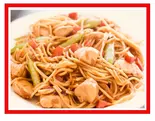 チキン チャウミン(Chicken Chowmein)(インド・ネパール料理 ニューマハラジャ三鷹店)