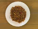 ゲキ辛チャーハン(ハーフサイズ)（居酒屋 卓治）