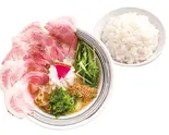 鯛出汁ちゃあしゅう 塩らーめん 白ご飯セット（鯛出汁らーめん 琴ね 西九条店）