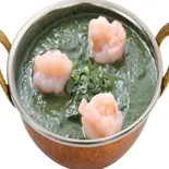 海老サグ Ebi Sag（インドネパールレストランニューサンティ）