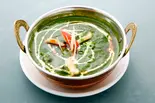 マッシュルーム ほうれん草 カレーMushroom Horensho Curry（インド料理神奈川カレーハウス）