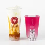 人工甘味料なし！ごろごろピーチラッシーPeachLassie（アルパカ茶屋 渋谷店）