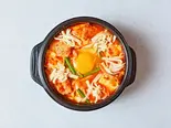 チーズ豚カレースンドゥブチゲ（扶餘World）