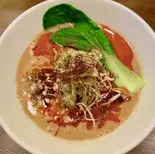 四川担々麺チーズリゾット風セット(お茶付き)（四川担々麺 赤い鯨 赤坂店）
