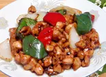鶏肉の豆鼓炒め（蓬莱春飯店 本店）