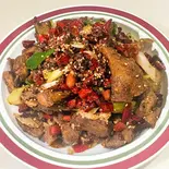 ラム辛炒め  小炒盖羊肉（成都一味）