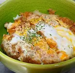 かつ煮丼大盛り(サラダ無し)(カフェ スタイル コジロウ)