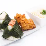 唐揚げ・うどんセット（おむすび屋 結 千歳船橋店）
