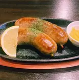 燻製 生ソーセージ(2本入り)Smoked sausage 2pieces（魚と燻製の店 さんばんや）