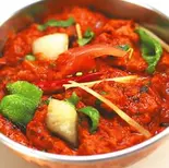 チキンカダイカレー/CHICKEN KADAI CURRY（インド料理ラサニ）